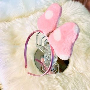 🔥🍎 Light Pink Bow Headband